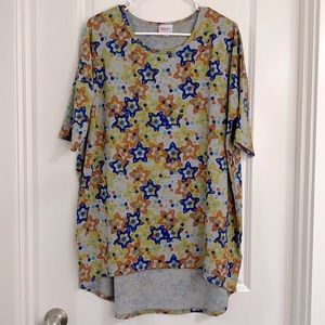 LuLaRoe Multicolor Irma‎ T-Shirt Size L